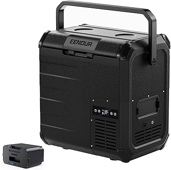 Amazon.co.jp: EENOUR 車載冷蔵庫 D18 18L -20℃～10℃ バッテリー1個